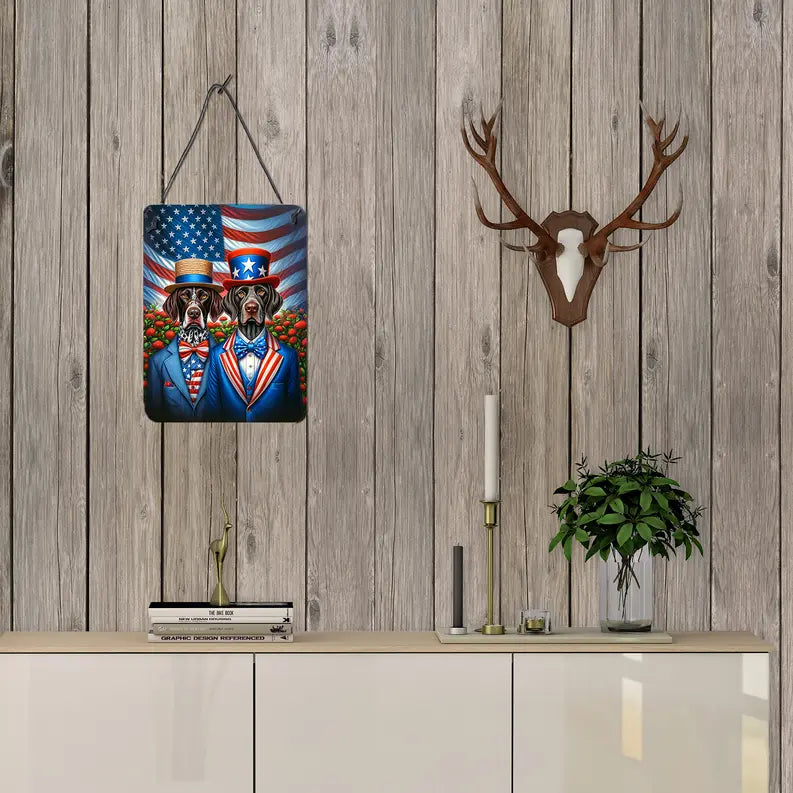 All American Gordon Setter Wall or Door Hanging Prints Caroline's Treasures