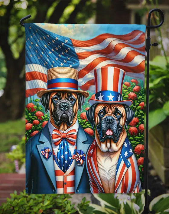 All American Mastiff Garden Flag Caroline's Treasures