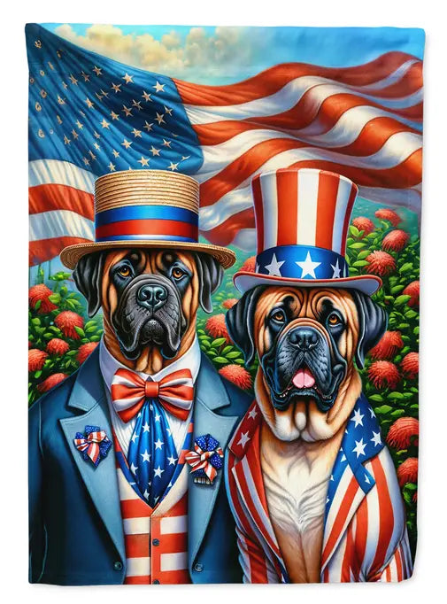 All American Mastiff Garden Flag Caroline's Treasures