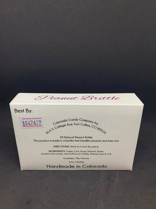 All Natural Peanut Brittle Colorado Candy