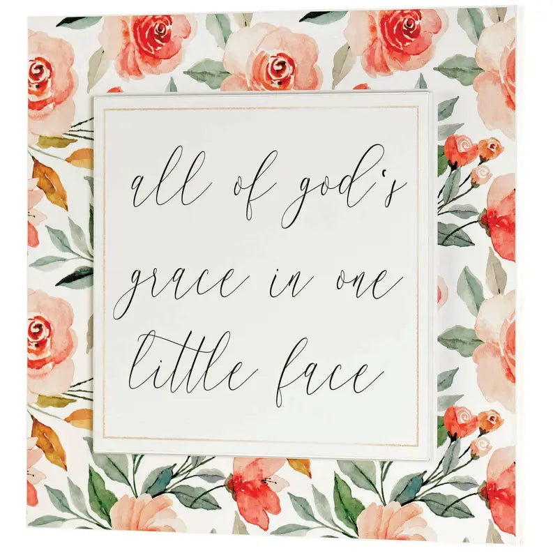 All Of God's Grace Wall Plaque Dicksons Inc