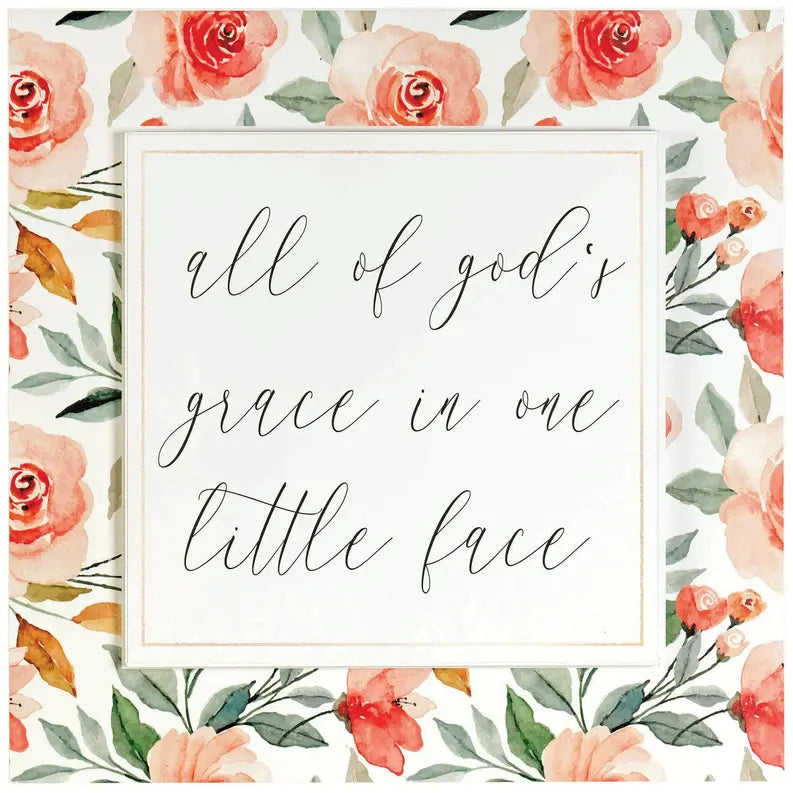 All Of God's Grace Wall Plaque Dicksons Inc