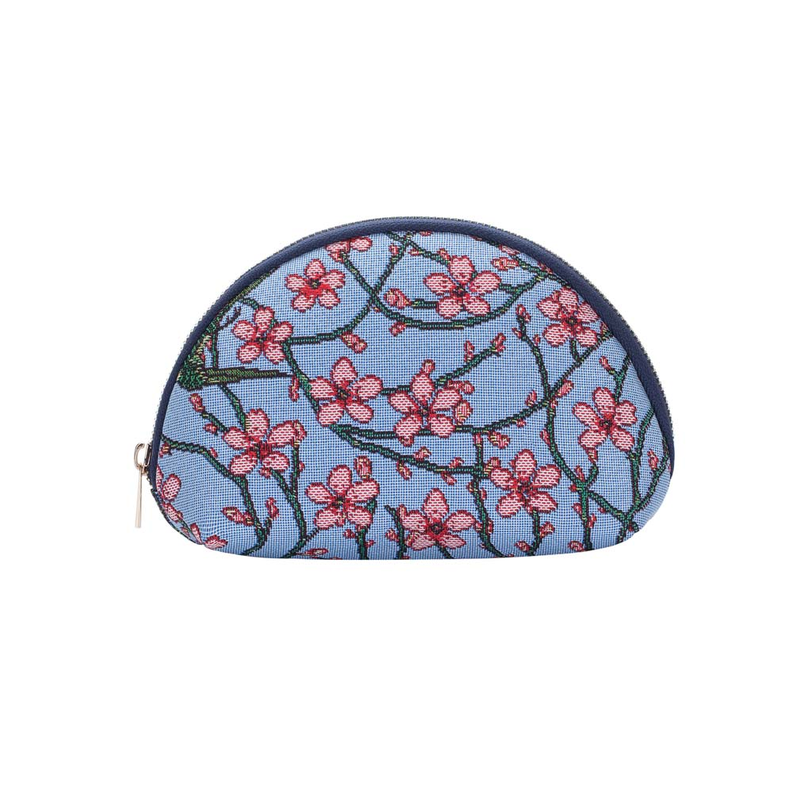 Almond Blossom And Swallow Cosmetic Make Up Bag Signare USA