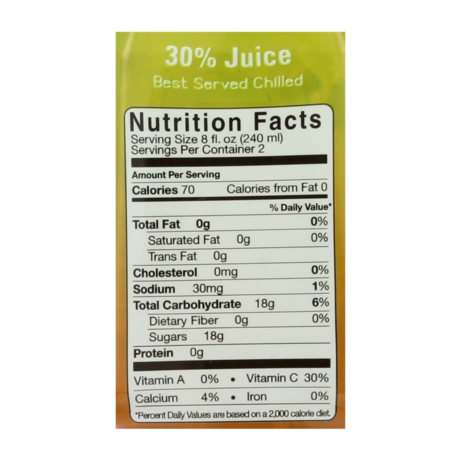 Alo Original Crisp Aloe Vera Juice Drink - Fuji Apple And Pear - Case Of 12 - 16.9 Fl Oz. Alo