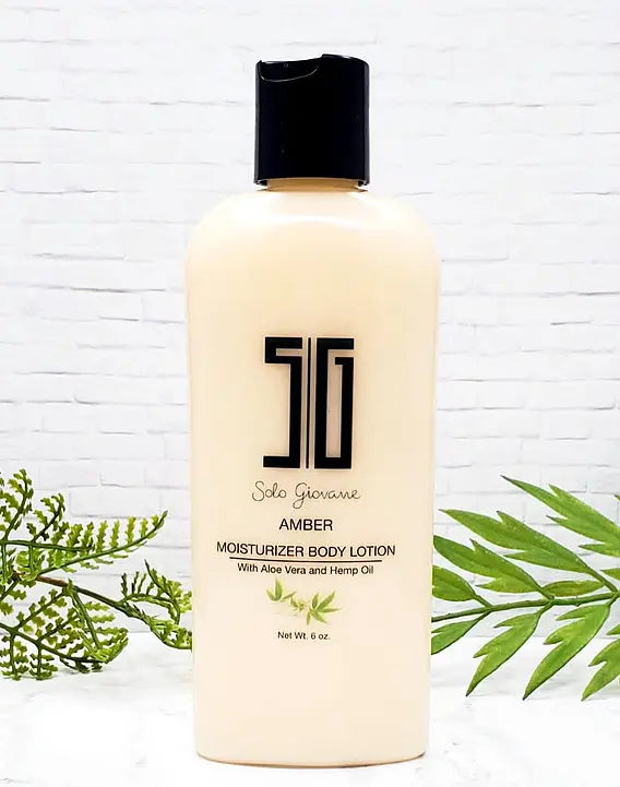 Aloe and Hemp Oil Body Moisturizer Solo Giovane