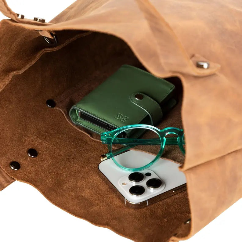 Alpine Leather Crossbody Handbag (Tote Bag) for Women Toronata