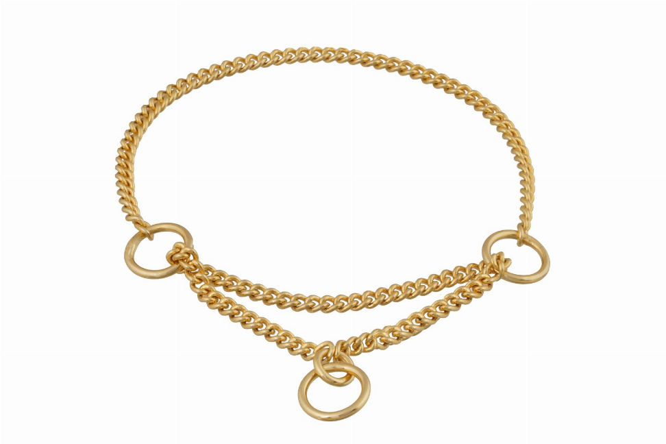 Alvalley Martingale Show Chain Collar Alvalley LLC