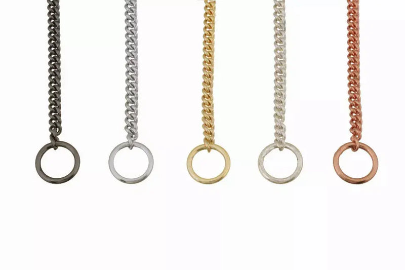 Alvalley Slip Curve Show Chain Collar Alvalley LLC
