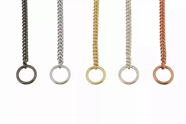 Alvalley Slip Curve Show Chain Collar Alvalley LLC