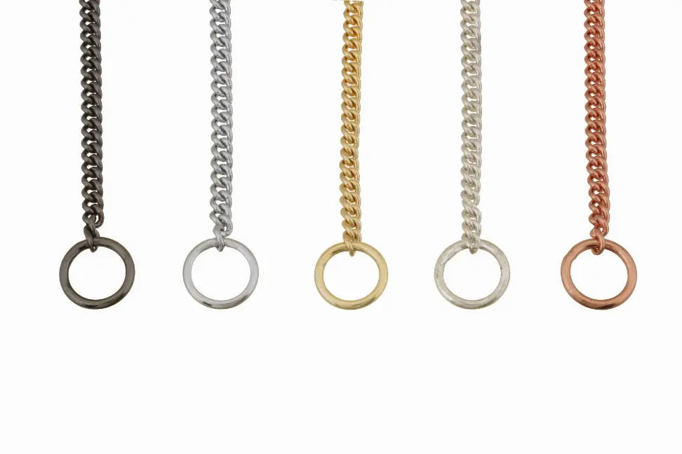 Alvalley Slip Curve Show Chain Collar Alvalley LLC