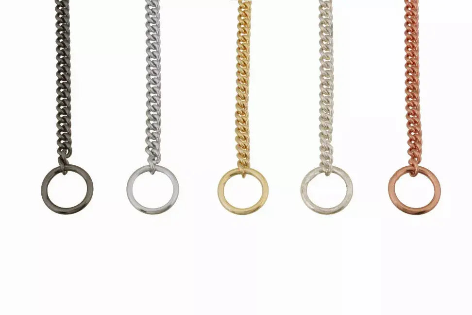 Alvalley Slip Curve Show Chain Collar Alvalley LLC