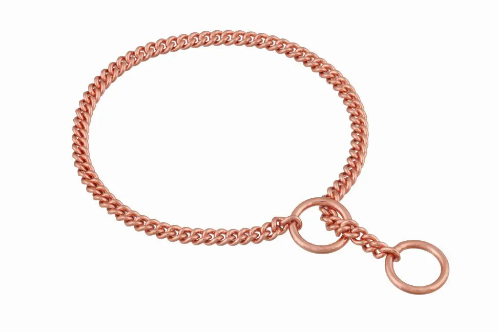 Alvalley Slip Curve Show Chain Collar Alvalley LLC