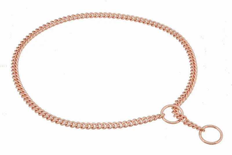 Alvalley Slip Curve Show Chain Collar Alvalley LLC