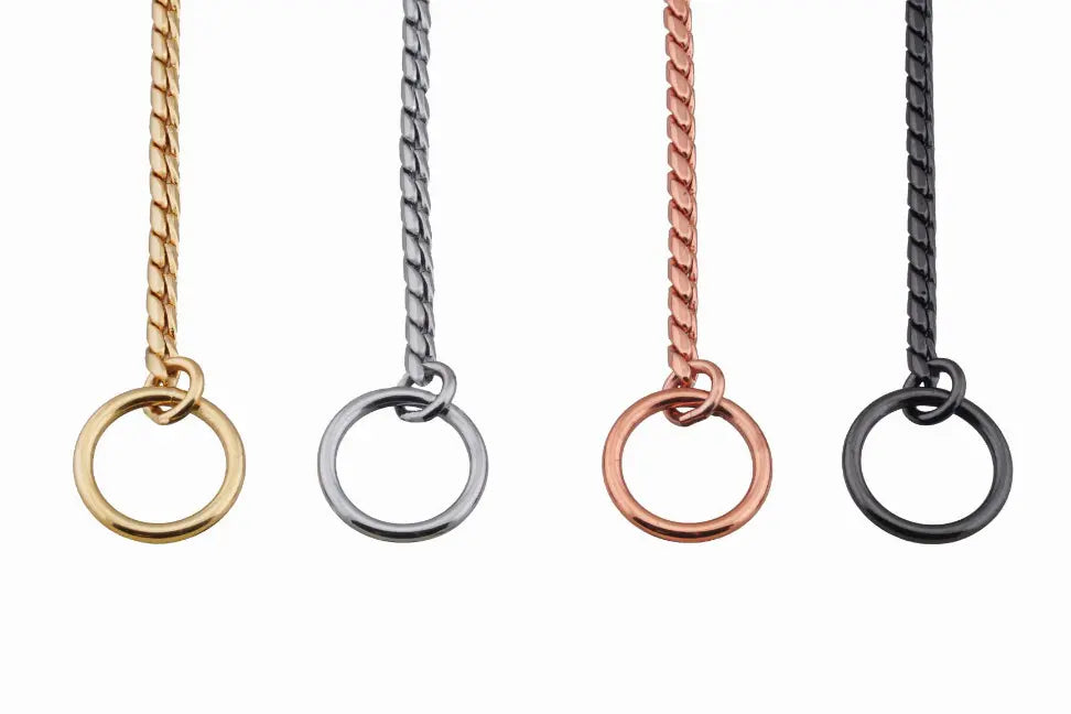 Alvalley Slip Snake Show Chain Collar Alvalley LLC