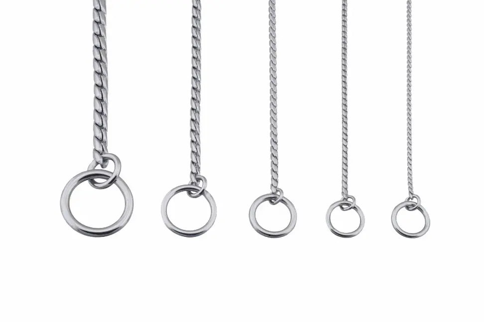Alvalley Slip Snake Show Chain Collar Alvalley LLC