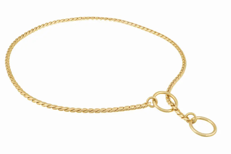 Alvalley Slip Snake Show Chain Collar Alvalley LLC