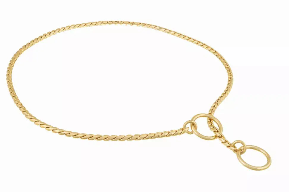 Alvalley Slip Snake Show Chain Collar Alvalley LLC