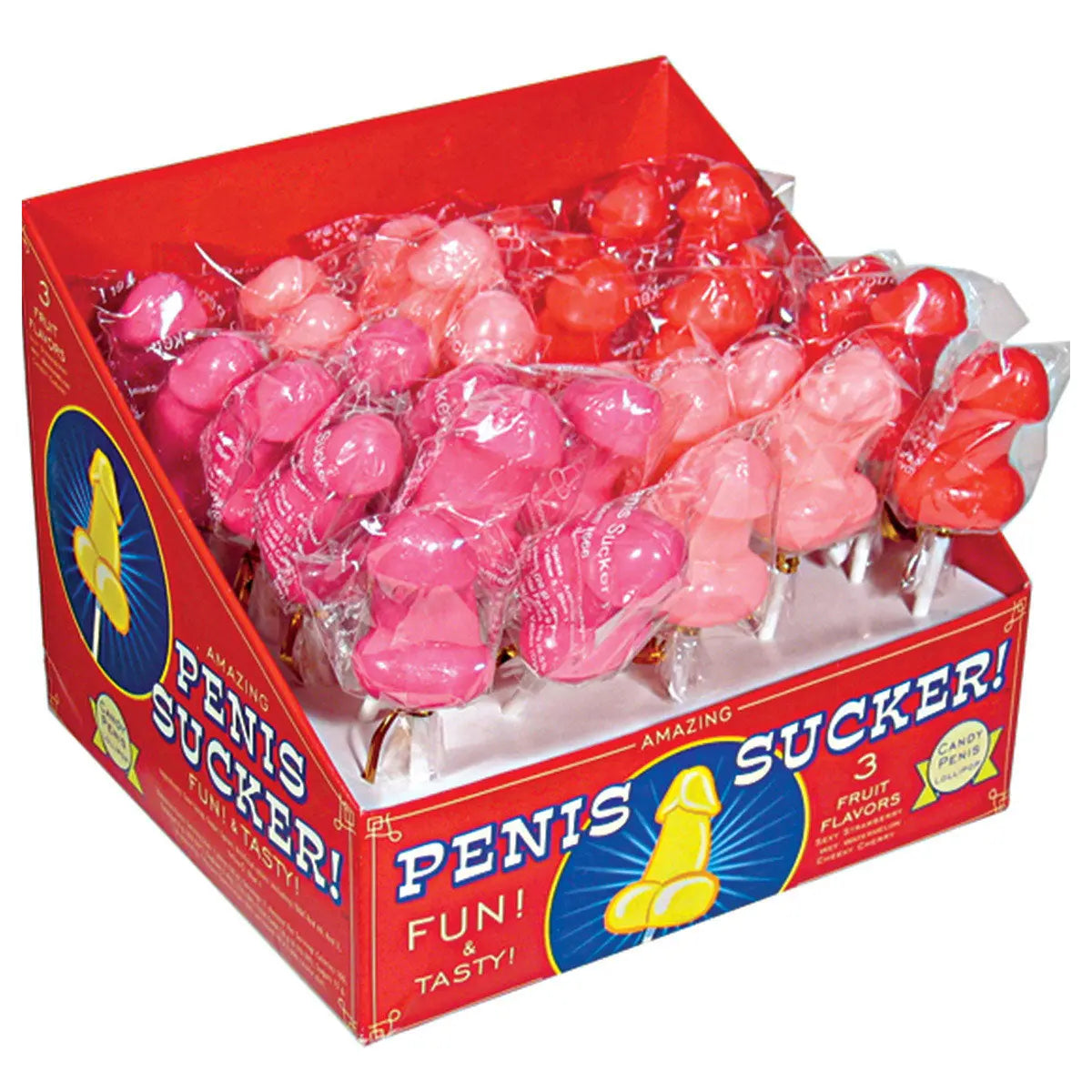 Amazing Penis Suckers 30pc Display - GreatEagleInc
