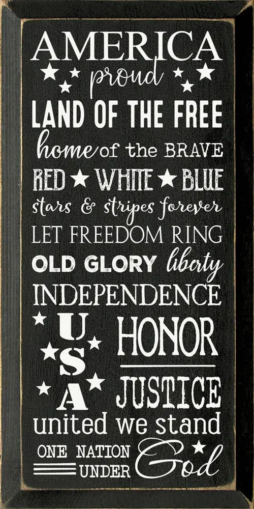 America, Proud, Land Of The Free, Home Of The Brave... Sawdust City