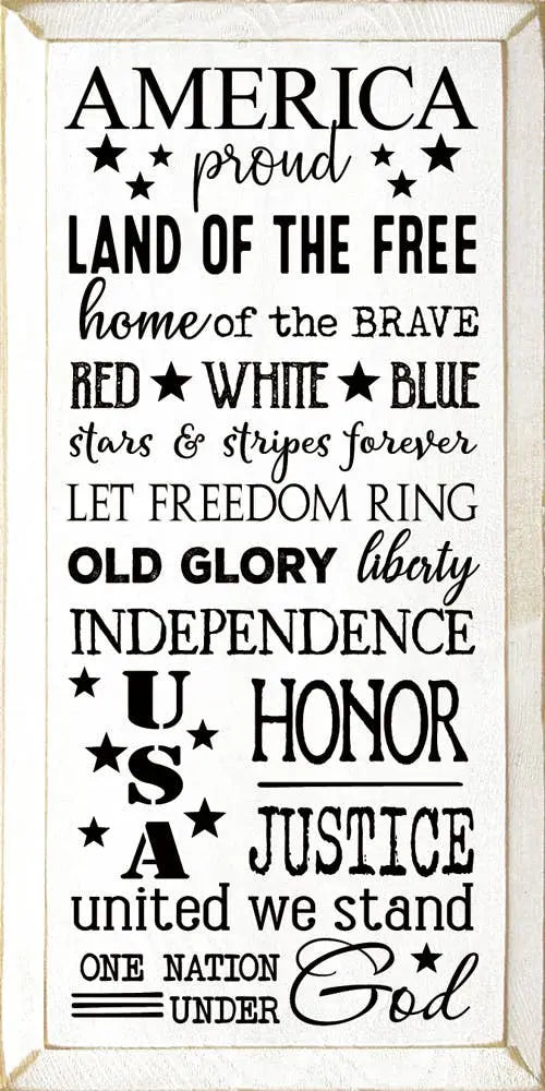 America, Proud, Land Of The Free, Home Of The Brave... Sawdust City