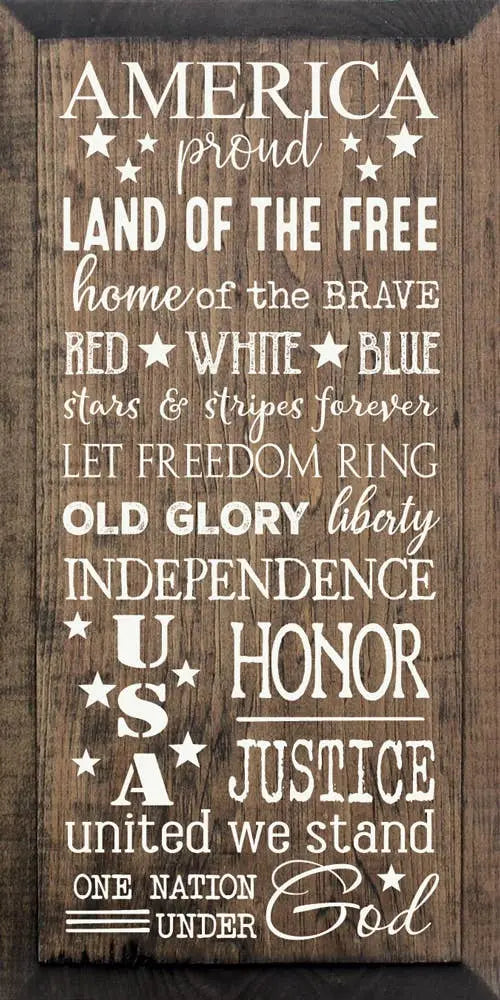 America, Proud, Land Of The Free, Home Of The Brave... Sawdust City