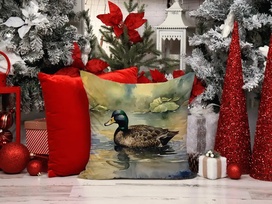 American Black Duck Pair of Pot Holders Caroline's Treasures