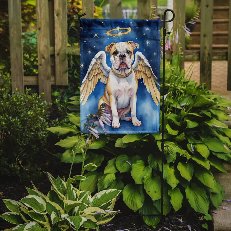 American Bulldog My Angel Garden Flag Caroline's Treasures