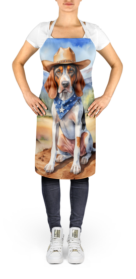 American English Coonhound Cowboy Welcome Apron Caroline's Treasures