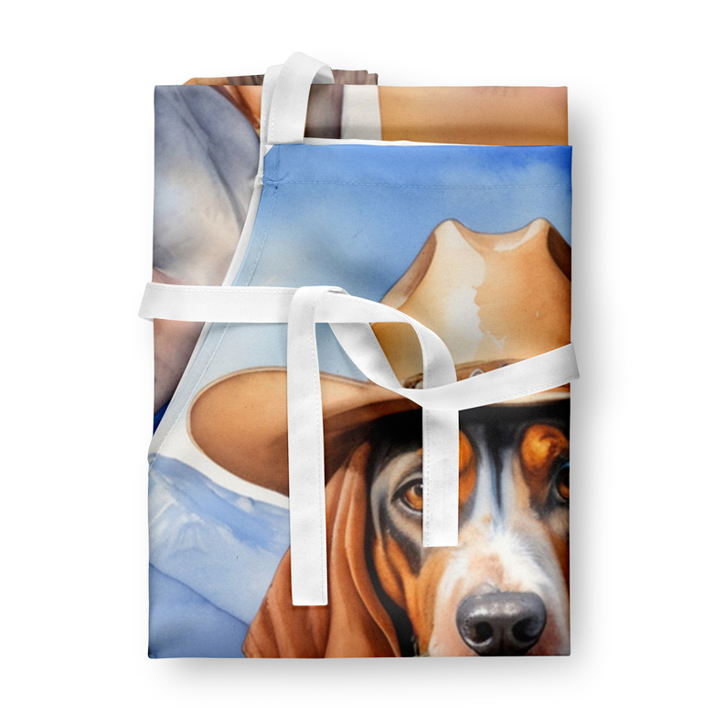 American English Coonhound Cowboy Welcome Apron Caroline's Treasures