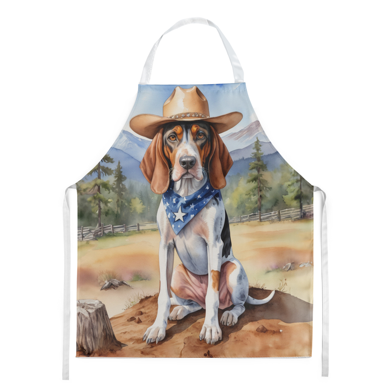 American English Coonhound Cowboy Welcome Apron Caroline's Treasures
