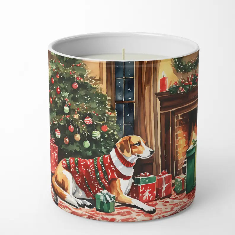 American Eskimo Cozy Christmas Decorative Soy Candle Caroline's Treasures