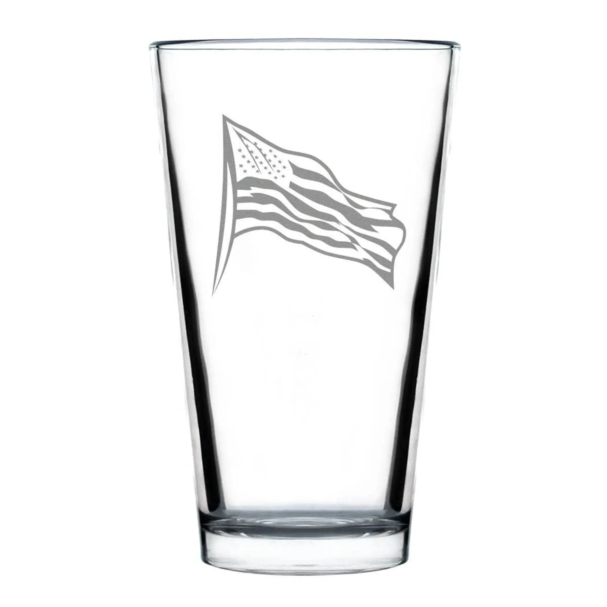 American Flag Pint Glass for Beer - Patriotic Gifts Bevvee