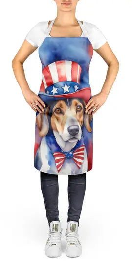 American Foxhound Patriotic American Apron Caroline's Treasures