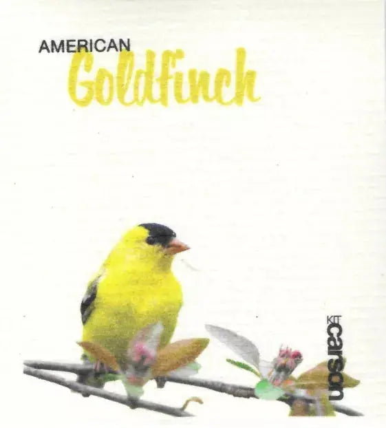 American Goldfinch Swedish Dishcloths Kit Carson