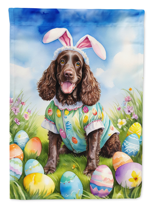 American Water Spaniel Easter Egg Hunt Garden Flag Caroline's Treasures