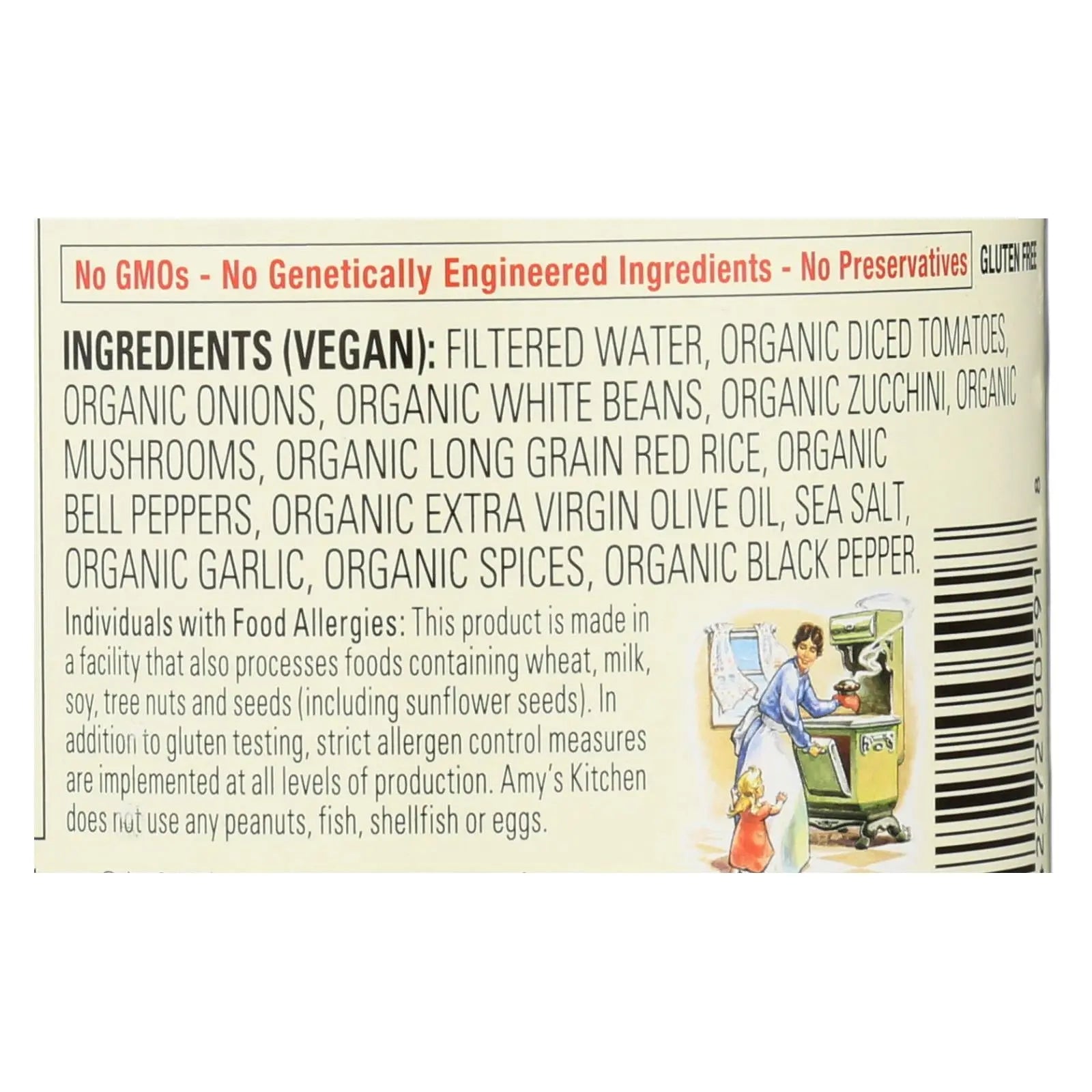 Amy's - Organic Soup - Vegetarian Hearty French Country - Case Of 12 - 14.4 Oz Amy's