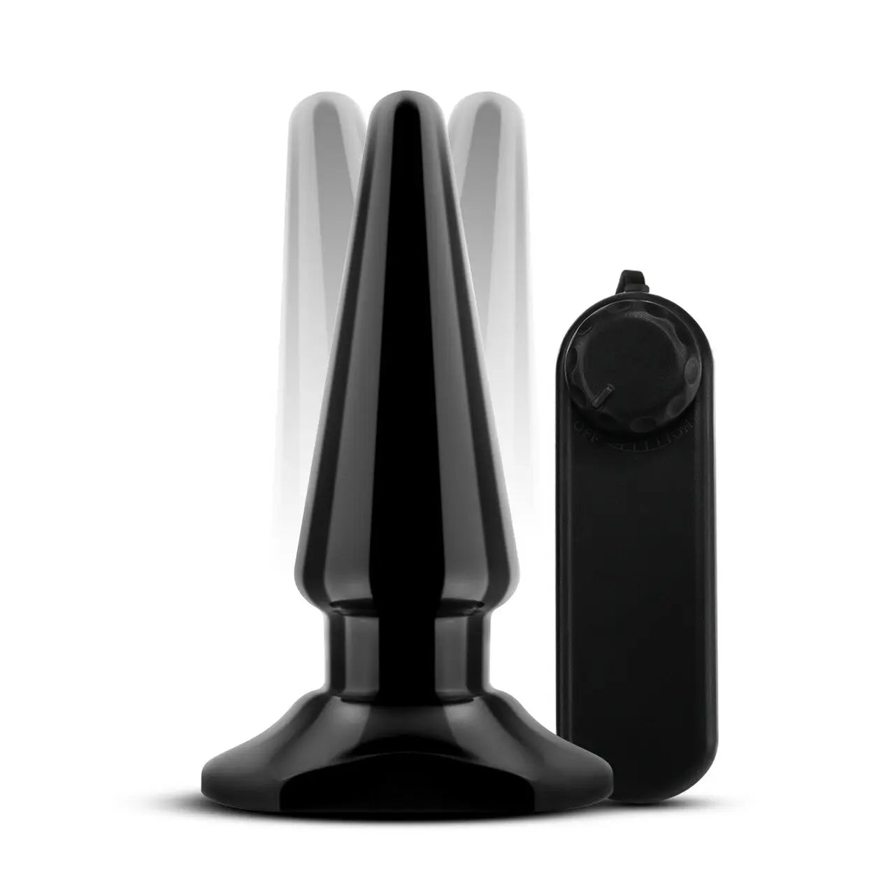 Anal Adventures Basic Vibrating Anal Pleaser Black Blush Novelties