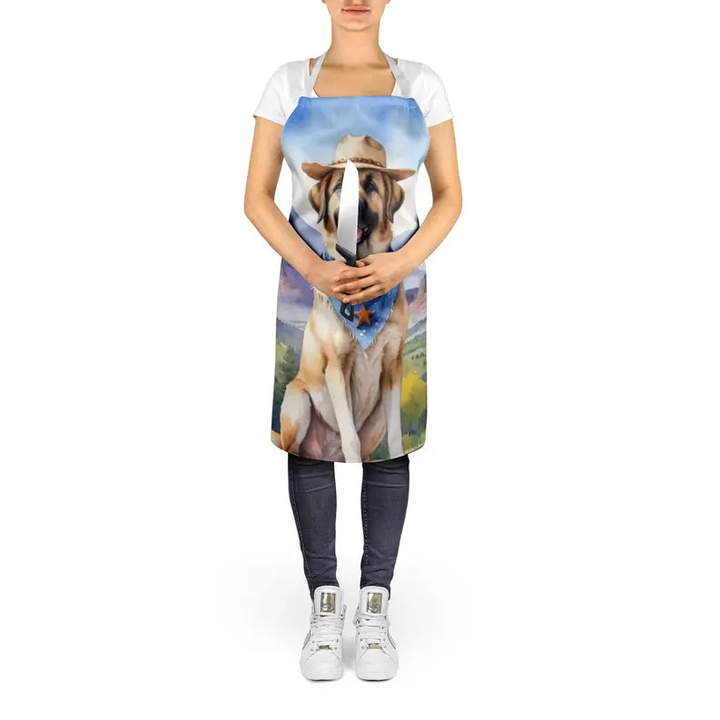 Anatolian Shepherd Cowboy Welcome Apron Caroline's Treasures