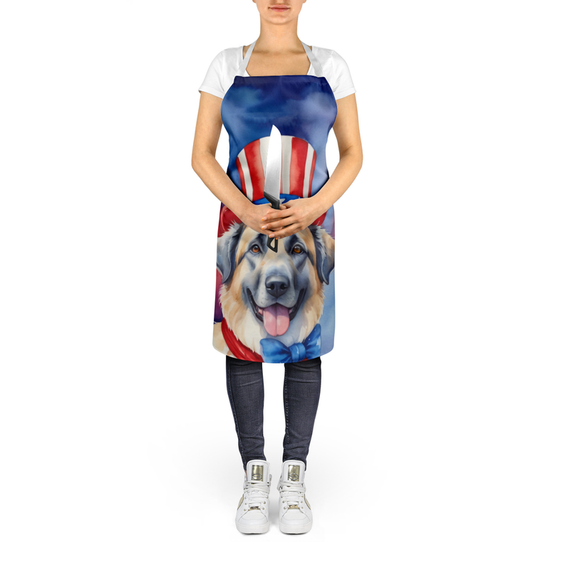 Anatolian Shepherd Patriotic American Apron Caroline's Treasures