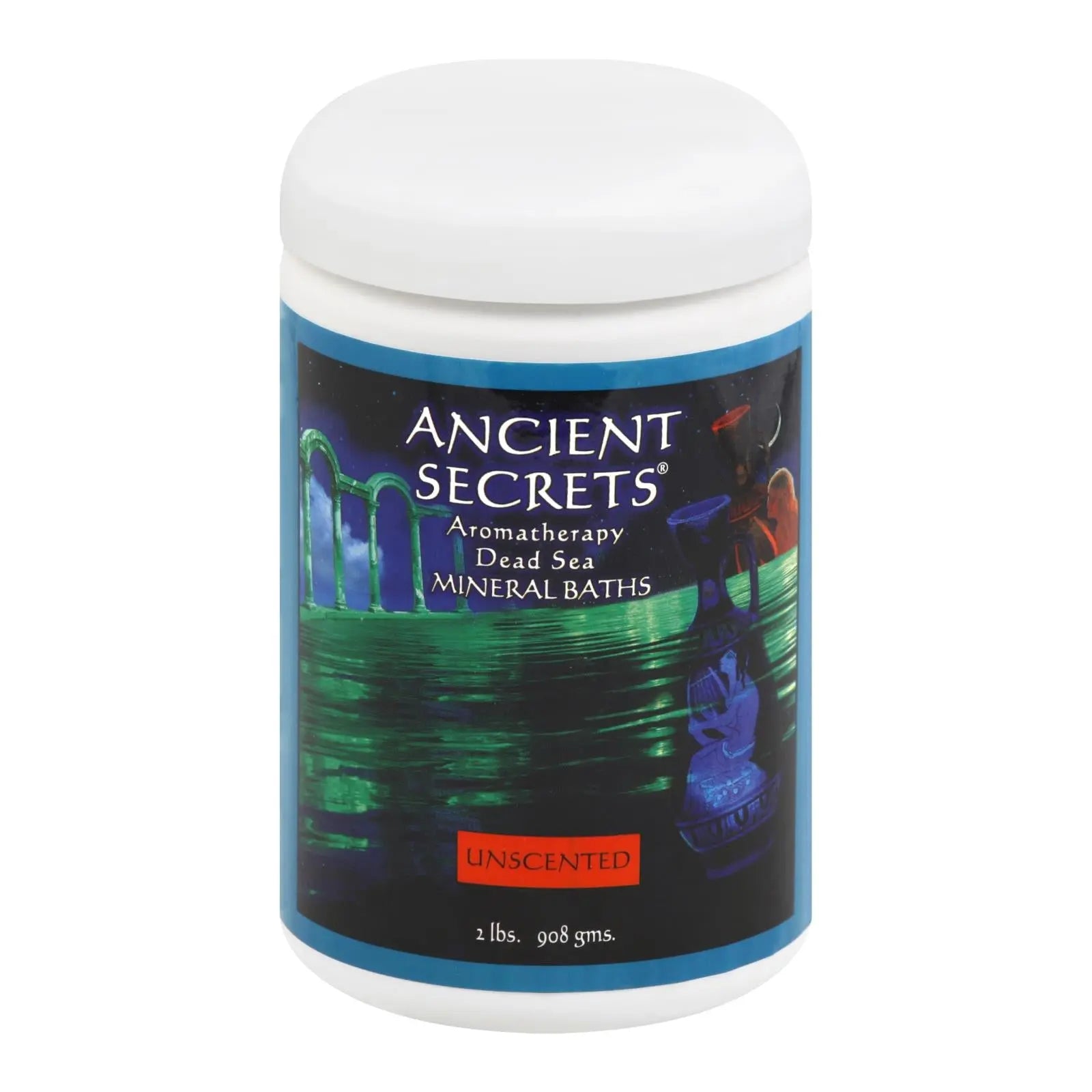 Ancient Secrets Aromatherapy Dead Sea Mineral Baths Unscented - 2 Lbs Ancient Secrets