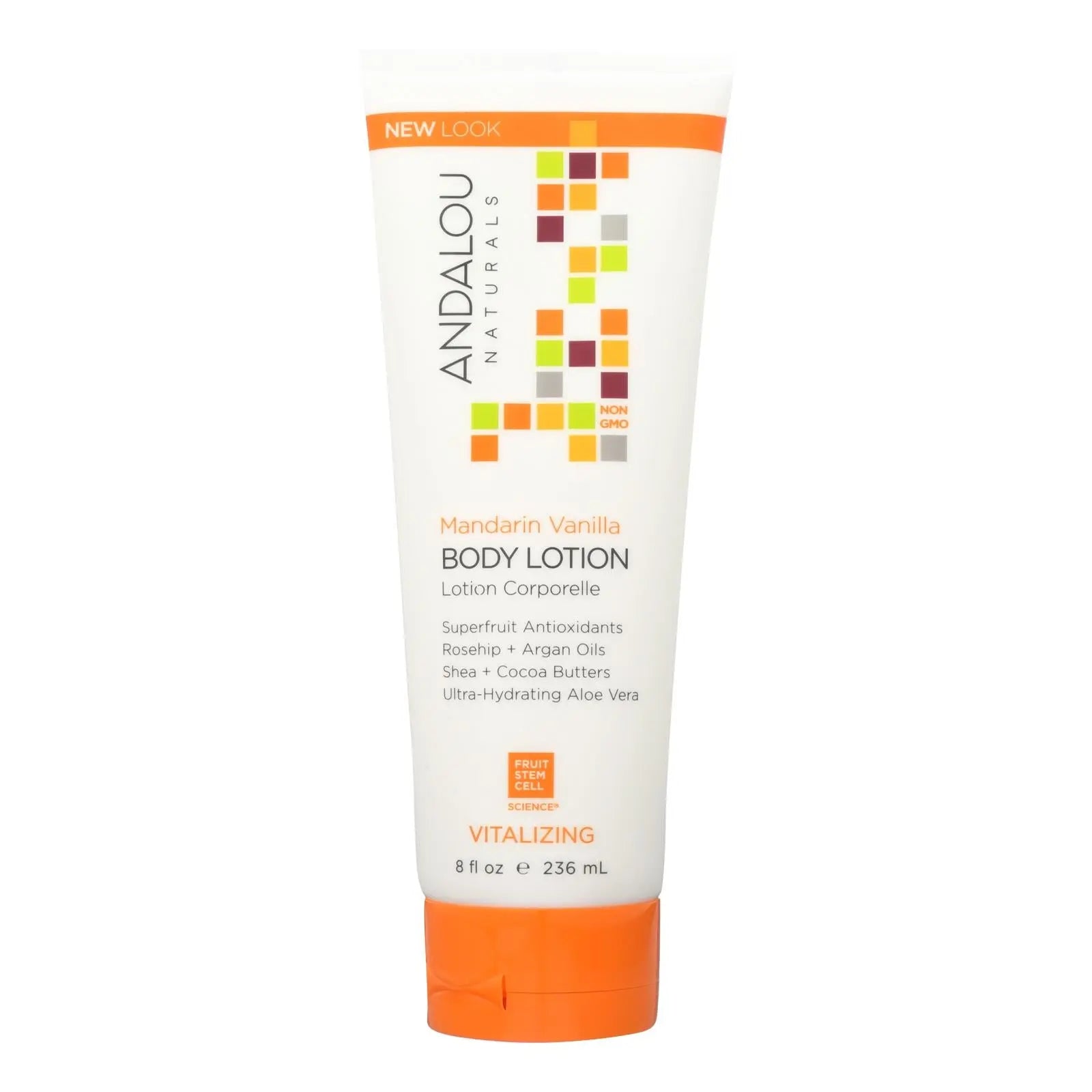 Andalou Naturals Body Lotion - Mandarin Vanilla Vitalizing - 8 Fl Oz Andalou Naturals