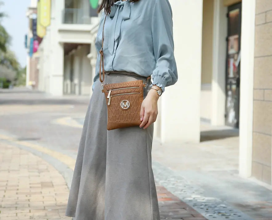 Andrea Milan M Signature Crossbody MKF Colletion by Mia K.