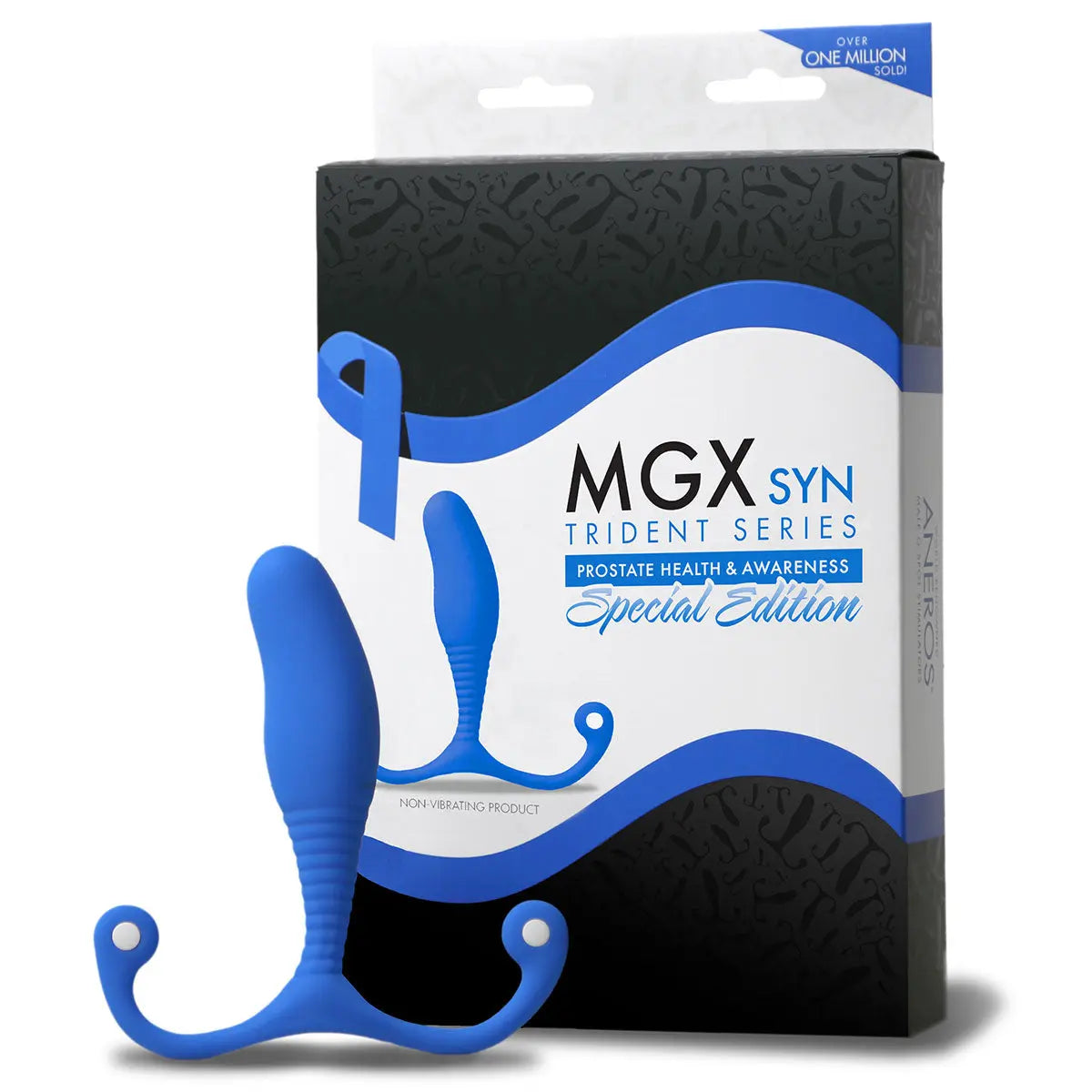 Aneros MGX Syn Trident - Blue - GreatEagleInc
