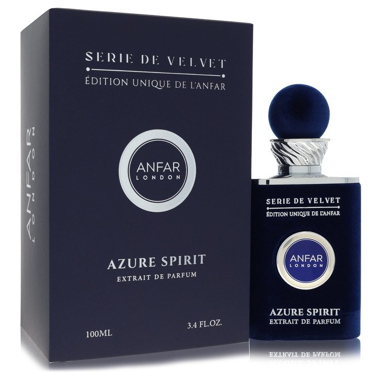 Anfar  Anfar London Azure Spirit by Anfar Extrait De Parfum Spray 3.4 oz for Men for Fragrances for Men Anfar