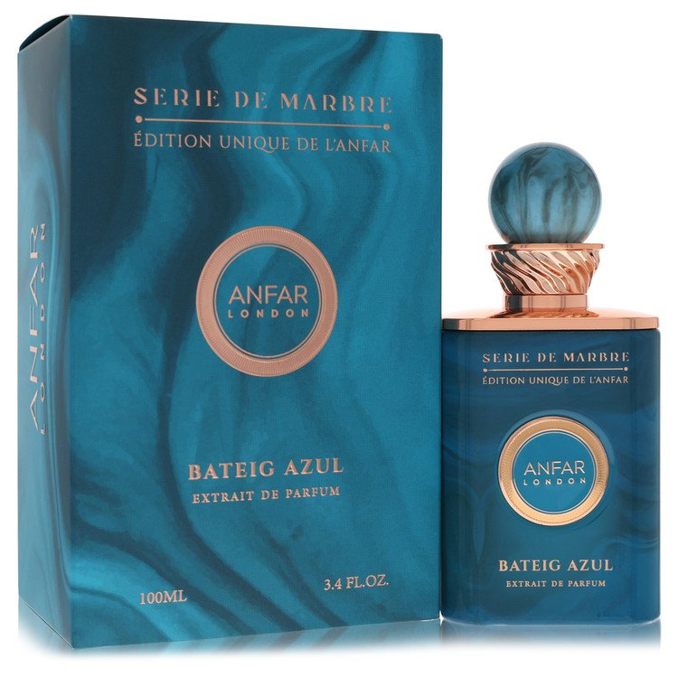 Anfar  Anfar London Bateig Azul by Anfar Extrait De Parfum Spray 3.4 oz for Men for Fragrances for Men Anfar