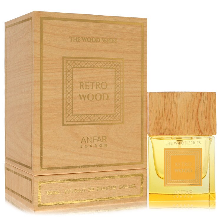 Anfar  Anfar Retro Wood by Anfar Extrait De Parfum Spray 3.4 oz for Men for Fragrances for Men Anfar