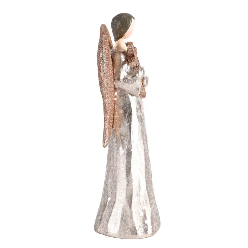 Angel Gold Glitter With Cross 7H Dicksons Inc