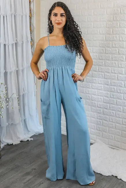 Angela Jumpsuit with Adjustable Straps SurelyMine