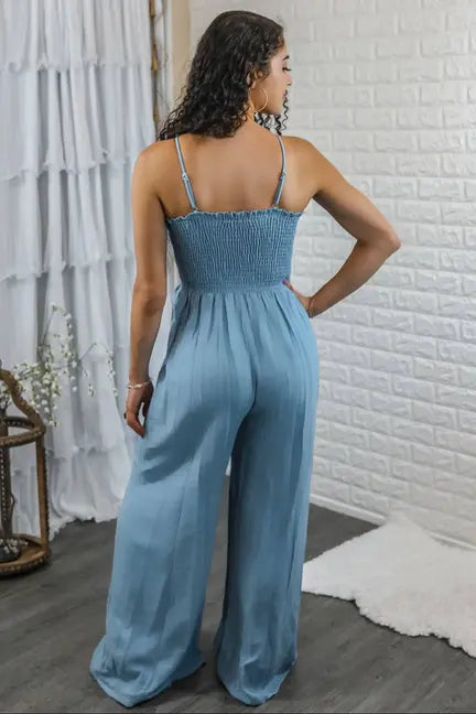 Angela Jumpsuit with Adjustable Straps SurelyMine