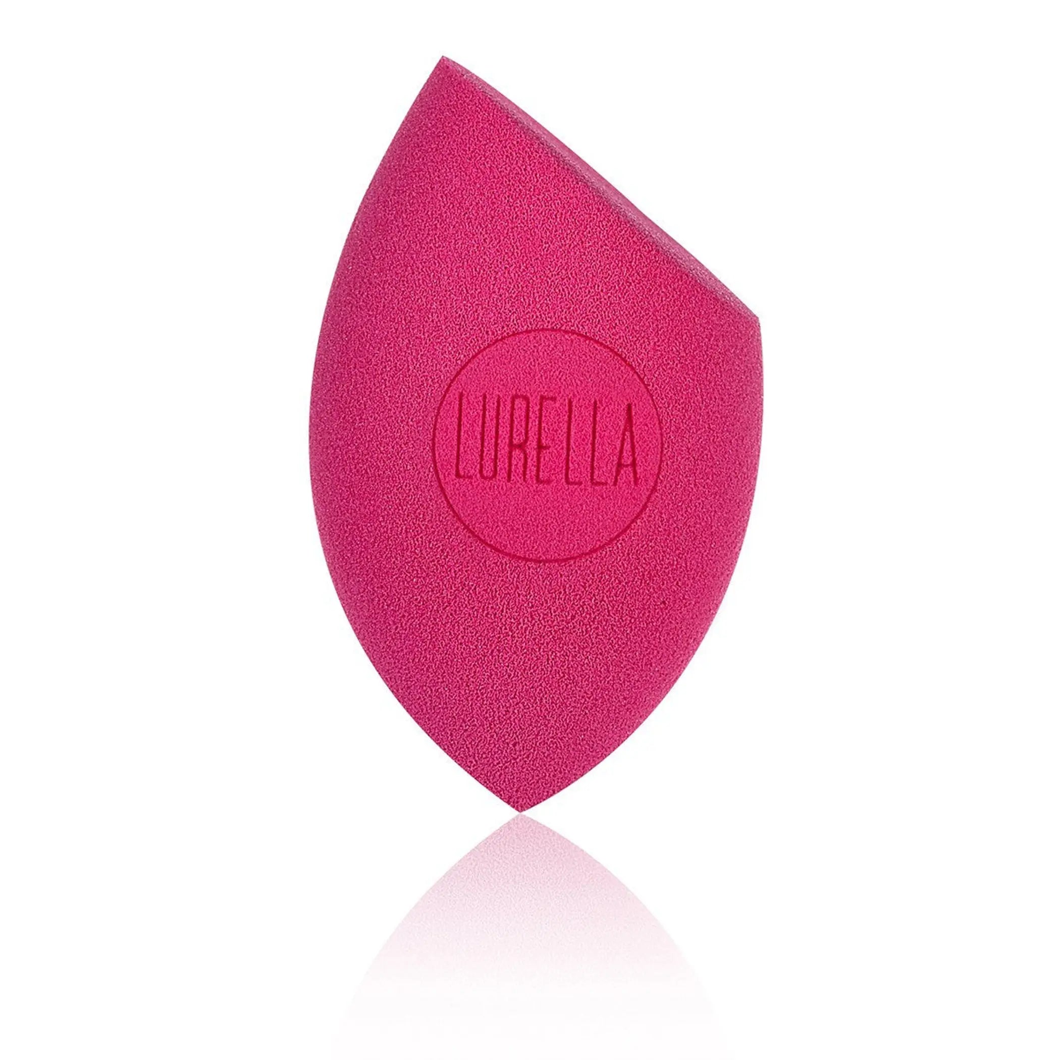 Angled Beauty Sponge - Hot Pink Lurella Cosmetics